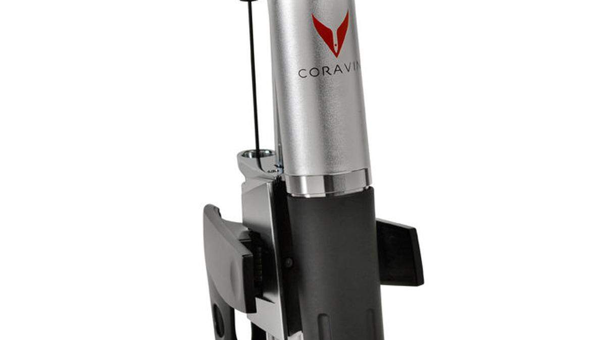 The Coravin lets you pour wine without pulling the cork, which safeguards the remaining wine from oxidation.