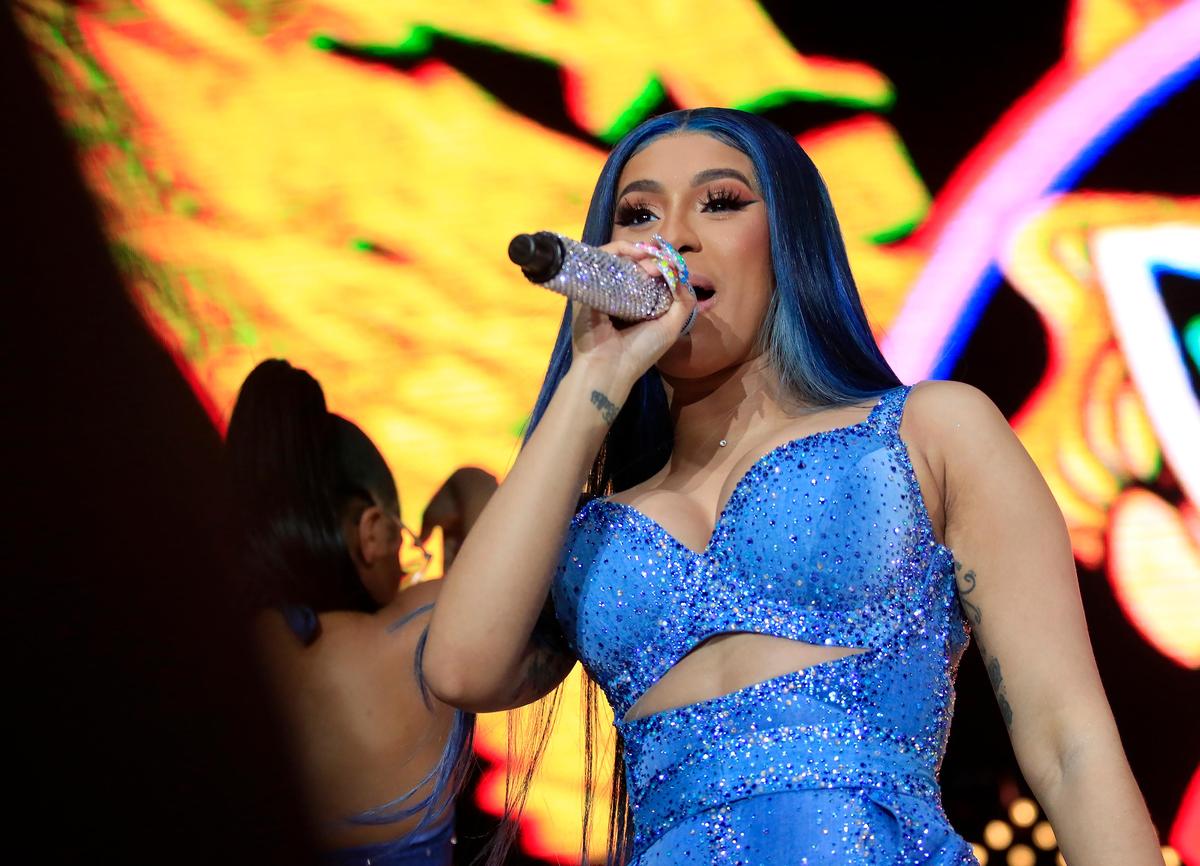 Rapper Cardi B made her fair debut with a sold-out show at the Paso Robles Event Center. She performed at the Chumash Grandstand Arena at the California Mid-State Fair on Saturday, July 20, 2019.