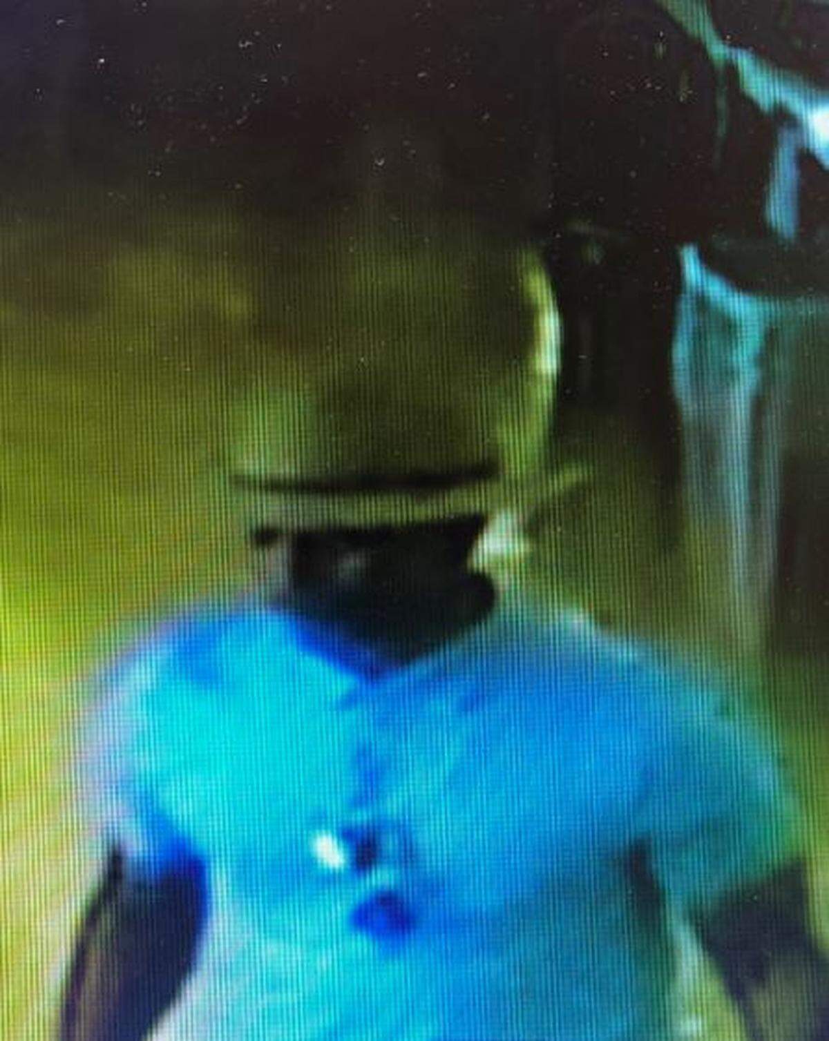 San Luis Obispo police are looking for information about a man they say used stolen credit cards to buy a total of $13,000 worth of merchandise last Sunday.
