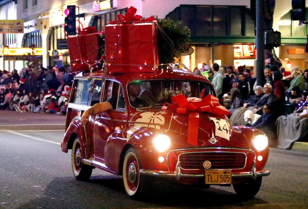 The San Luis Obispo Christmas Parade was held downtown on Friday, Dec. 3, 2021.