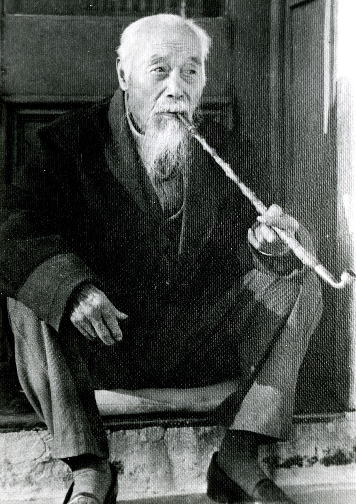 San Luis Obispo businessman and unofficial leader of Chinatown Ah Louis who lived 1840@-1936. The labor contractor and store owner was patriarch of large family and is seen here in photos provided by the Louis family.