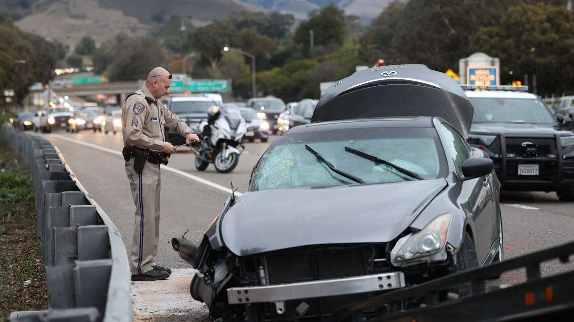 CHP: Wrong-way driver arrested, 1 person majorly injured in Highway 101 crash in SLO