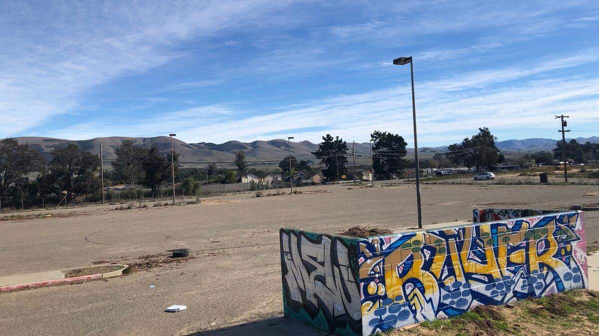 An abandoned lot in Nipomo, currently home to a makeshift skatepark, will soon be home to a Tractor Supply, Grocery Outlet, O’Reilly’s Auto Parts and Wendy’s fast food restaurant.