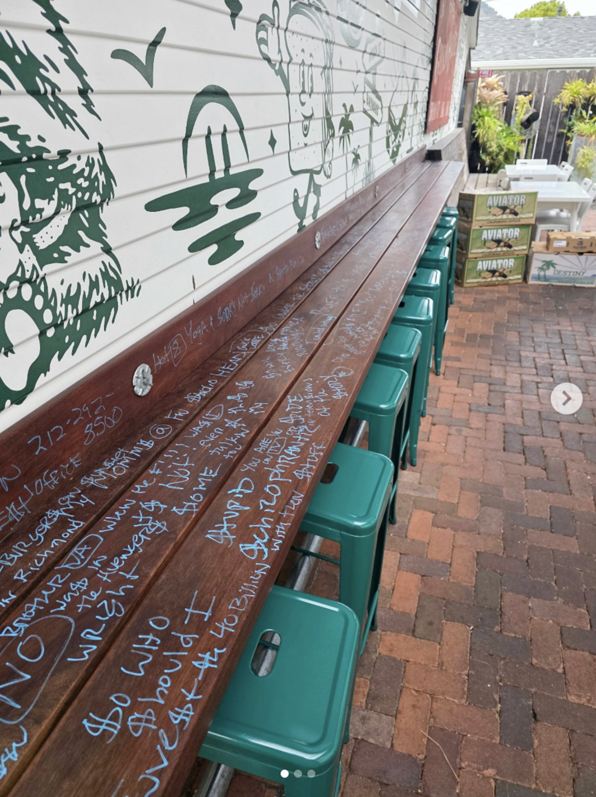 Outdoor furniture and decor at High Street Deli’s original location in San Luis Obispo were vandalized June 29, 2026, causing thousands of dollars in estimated damage.