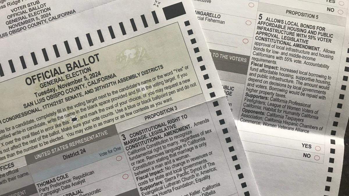 California’s 2024 ballot includes 10 propositions. Prop. 5 would lower the required threshold to pass certain bond measures from a two-thirds supermajority to 55%.