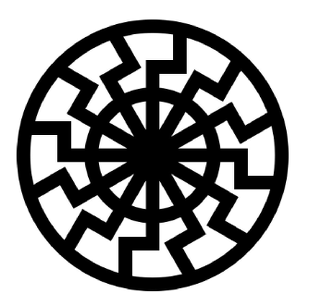 The Black Sun, or Sonnerad, is listed as a Nazi hate symbol by the Anti-Defamation League.