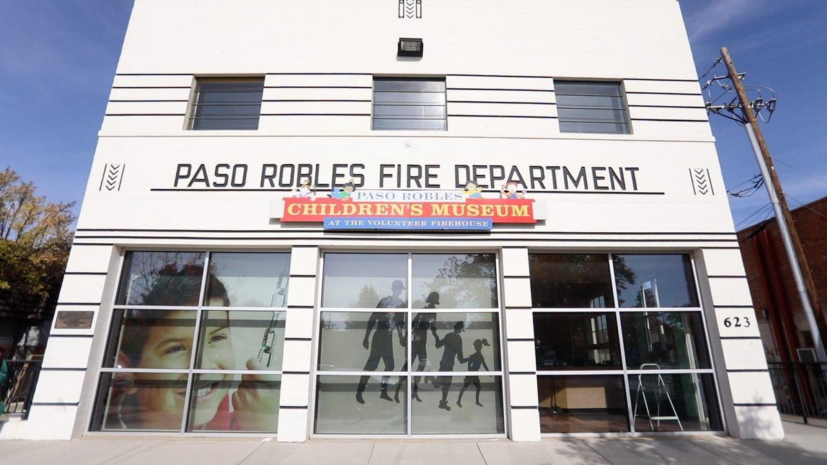 The former Paso Robles City fire station, now the Paso Robles Children’s Museum was built in 1939 by the Works Progress Administration. It’s seen here in Nov. 12, 2019.