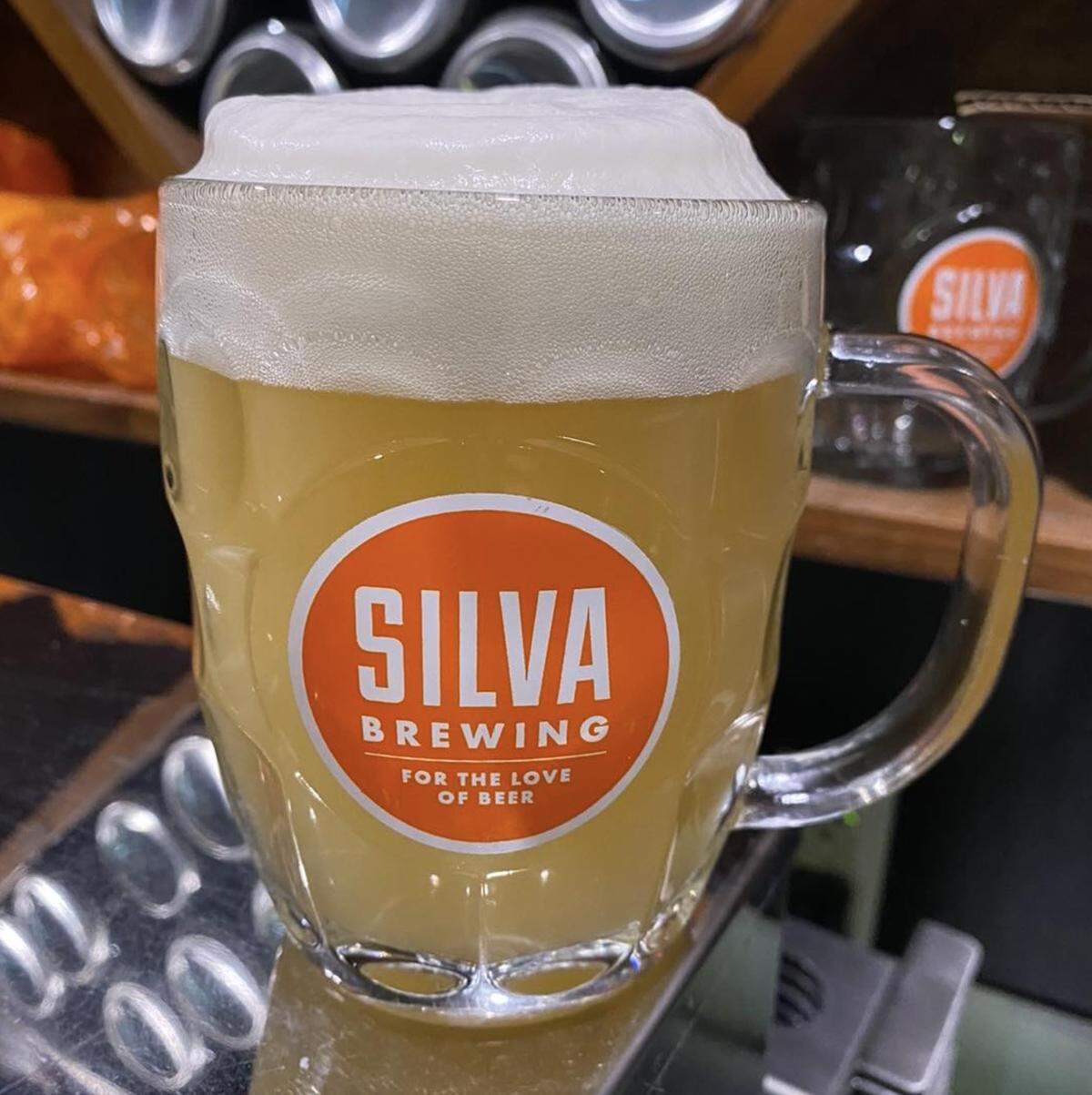 Silva Brewing served its beer Jazz Flute.