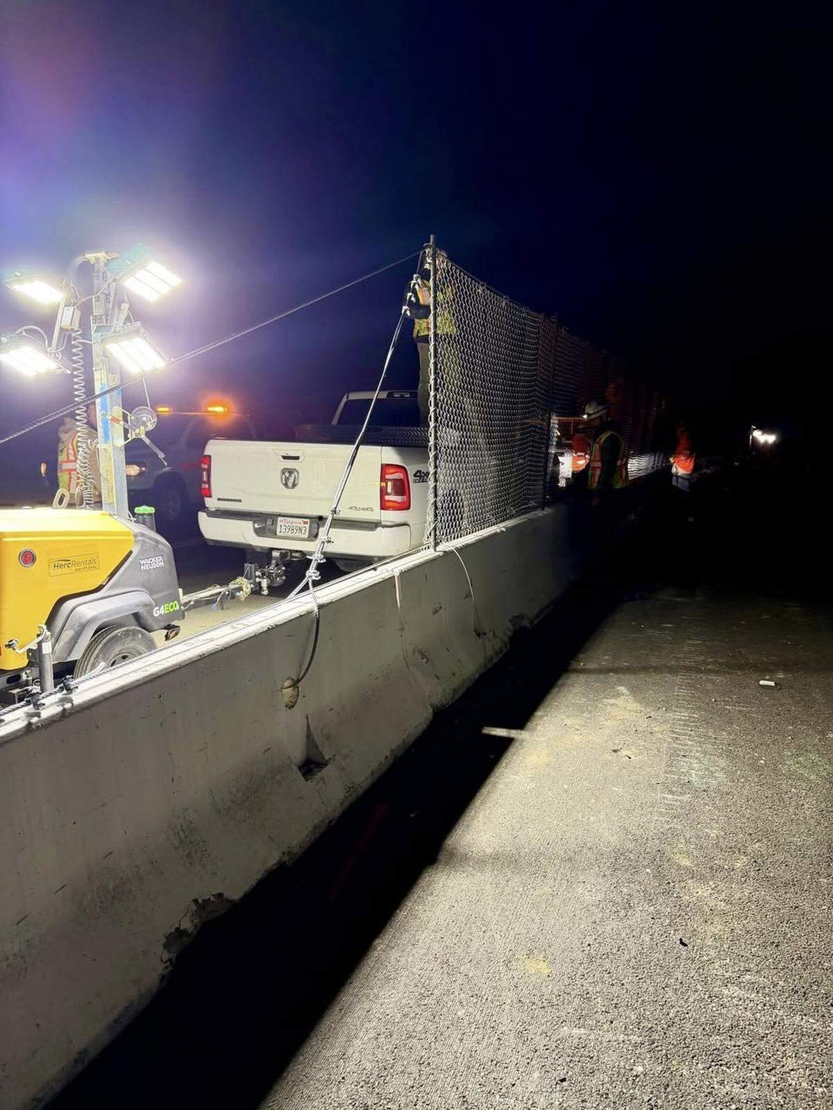 Highway 41 north of the Cholame Y reopened Tuesday evening after a debris slide blocked the roadway late Sunday, Dec. 28, 2025.