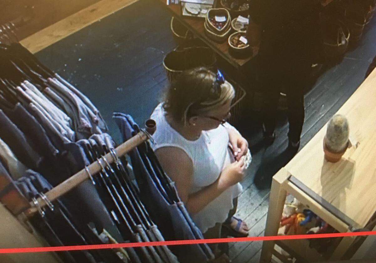 Police are asking for the public’s help in identifying a woman who allegedly stole about $400 worth of merchandise from Humankind Fair Trade in San Luis Obispo, California.