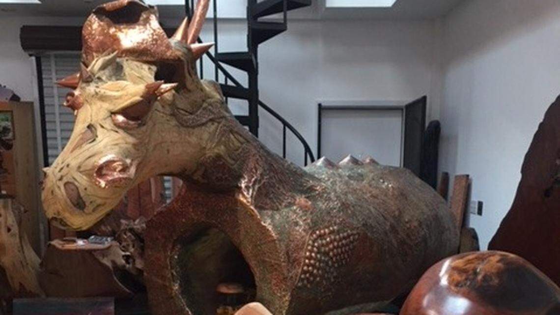 Cambria craftsman turns ‘tortured’ pieces of wood into stunning art