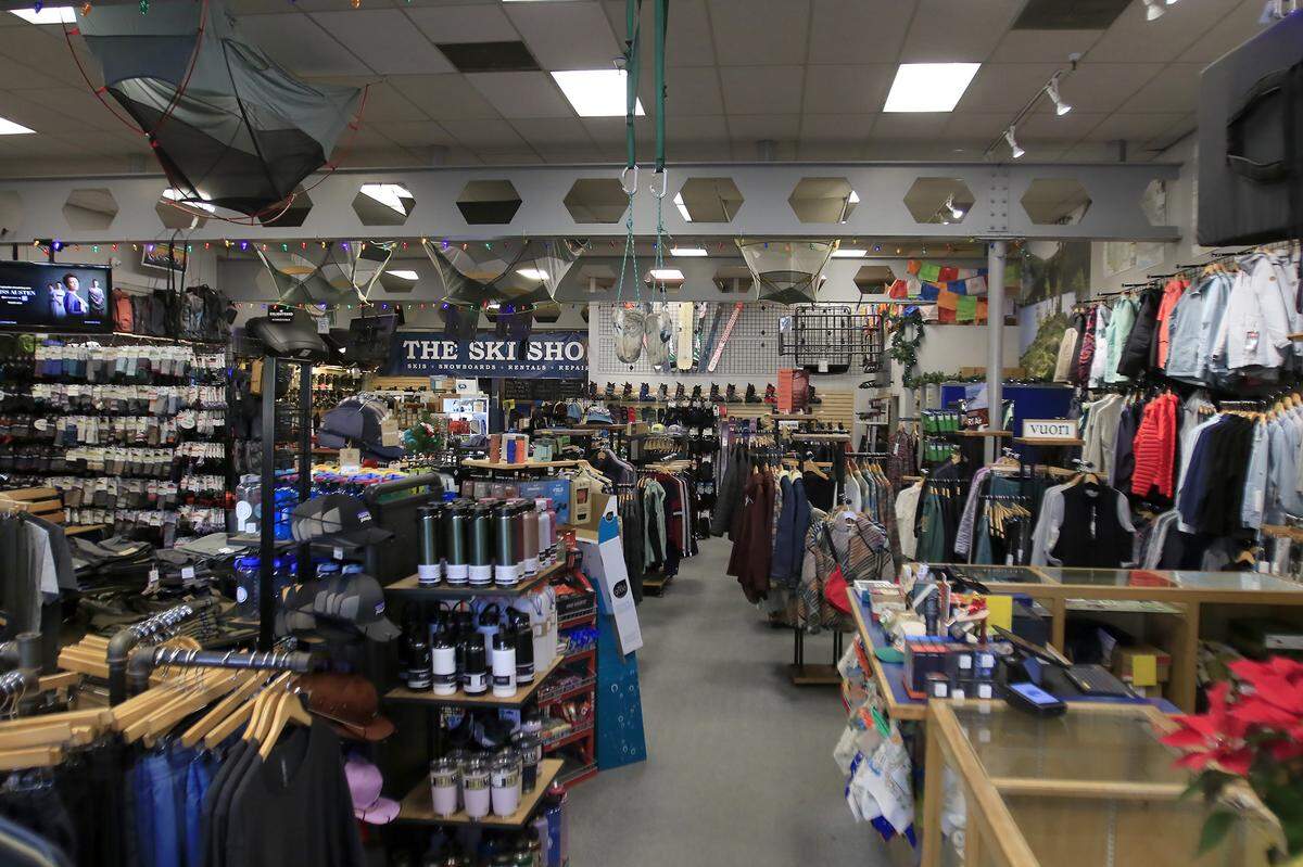 The Mountain Air, seen here in December 2025, has been an institution in downtown San Luis Obispo for 50 years.