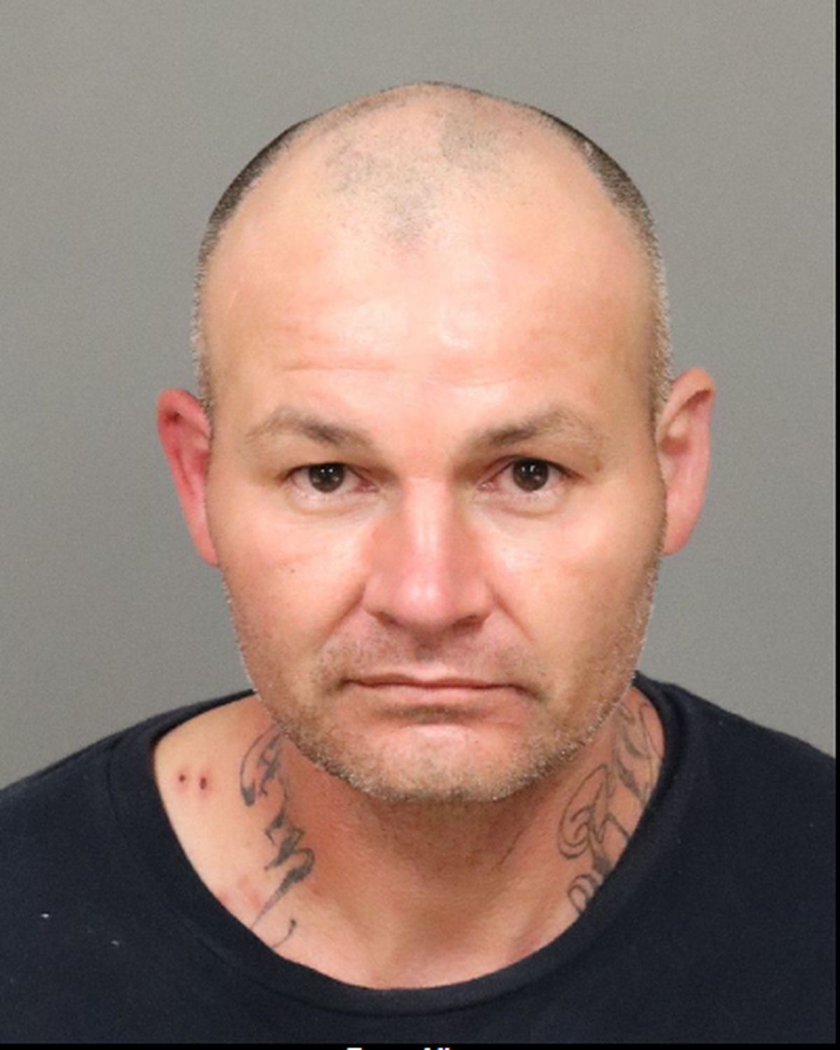 Cruz Christopher Gomez, 42, of Creston is suspected in a shooting death of a Creston man, Jack Everhart, on April 6, 2022.