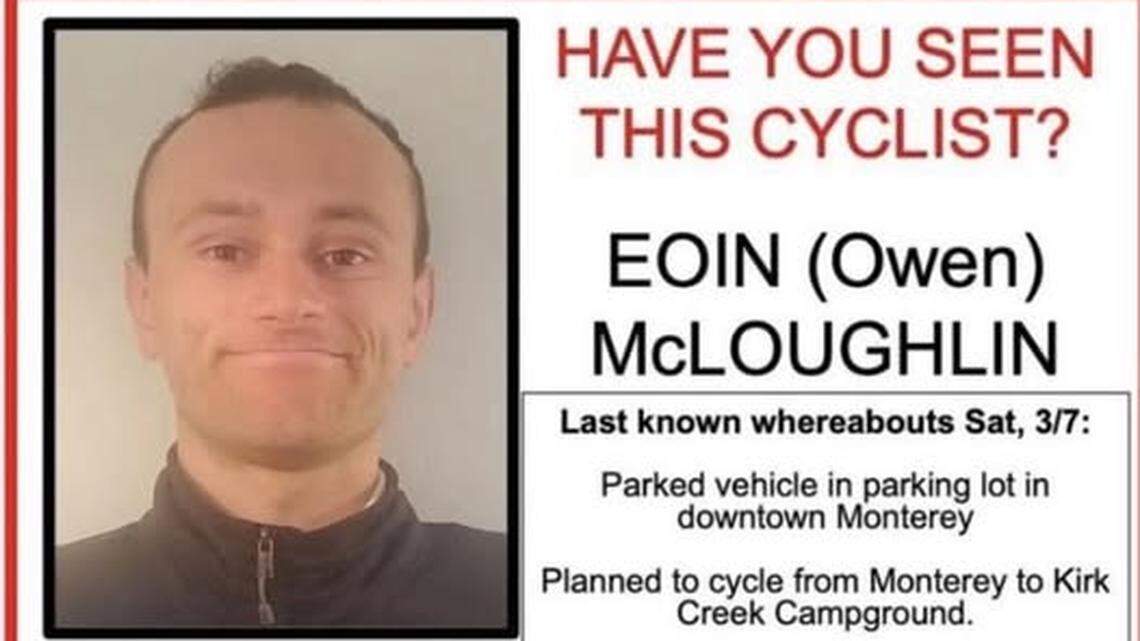 Cyclist planned to ride down Big Sur coast. Now he’s missing