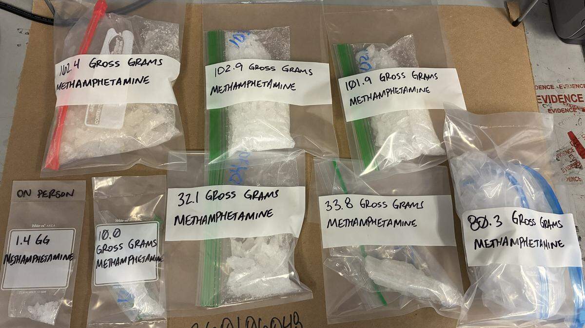 Police arrested Eric Lamar Farrior after finding 1 pound of methamphetamine in his San Luis Obispo apartment on Jan. 6 2026.