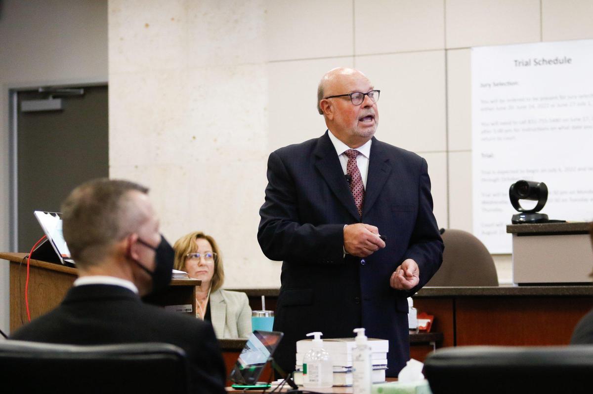 Robert Sanger, Paul Flores’ defense attorney concludes closing arguments for the Kristin Smart murder trial Monday, Oct. 4, 2022.