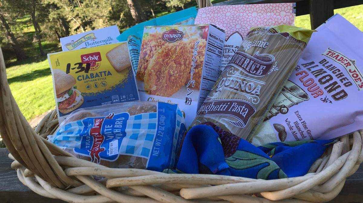These products are among those that columnist Kathe Tanner hopes will help her to be gluten and pain free.