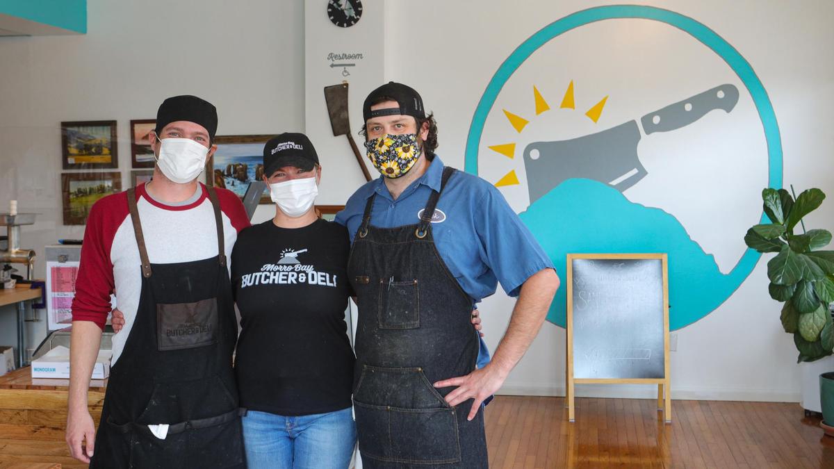 Three partners are bringing a traditional meat market and deli to Morro Bay. Evan Martz, Jillian Montgomery and Geoff Montgomery have opened the Morro Bay Butcher & Deli on Main Street.