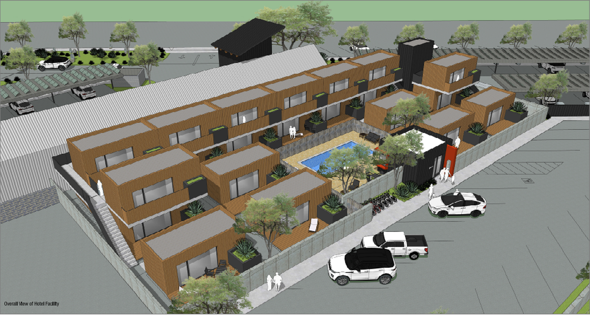 A 22-room hotel and car wash at the intersection of North Halcyon Road and El Camino Real was approved by the Arroyo Grande Planning Commission Nov. 19, 2024.