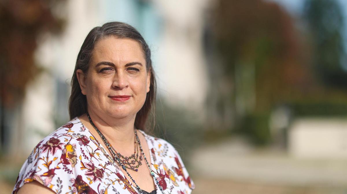 Jennifer Finocchio is a social worker supervisor with the San Luis Obispo Department of Social Services, pictured on Nov. 18, 2021.