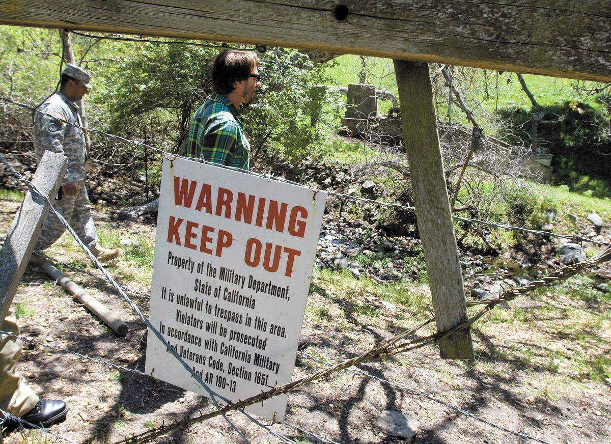 To the best of the county’s knowledge this system to deliver water from the Salinas Dam to Chorro Creek, above the Camp San Luis water treatment plant, was never put into use here. A branch that feeds the San Luis Obispo water treatment plant is active.
