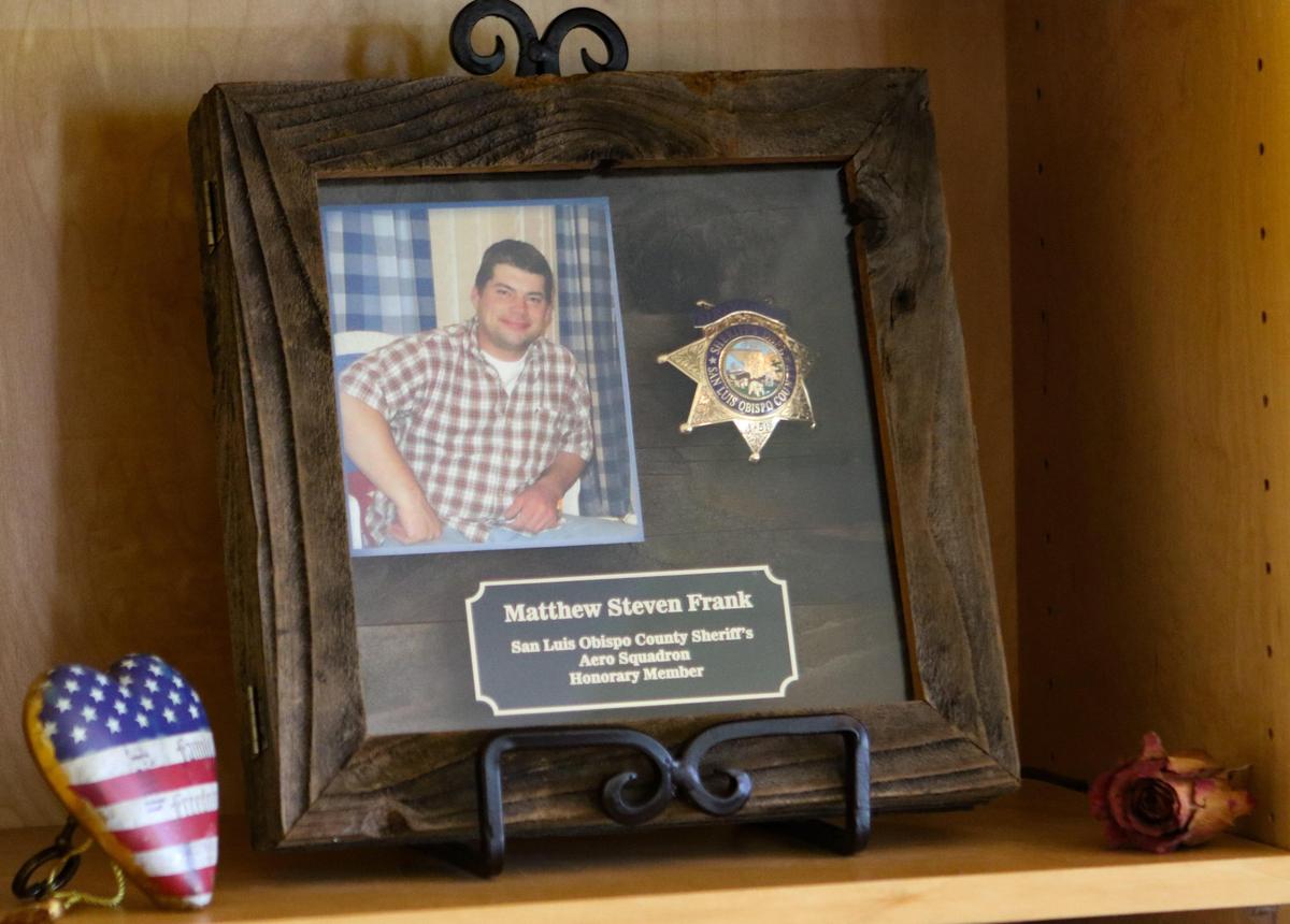 Matthew Frank, AKA SLOStringer, was named an honorary member of the Sheriff’s Aero Squadron after the crash that took his life. His father Steve, is a longtime member of the group.