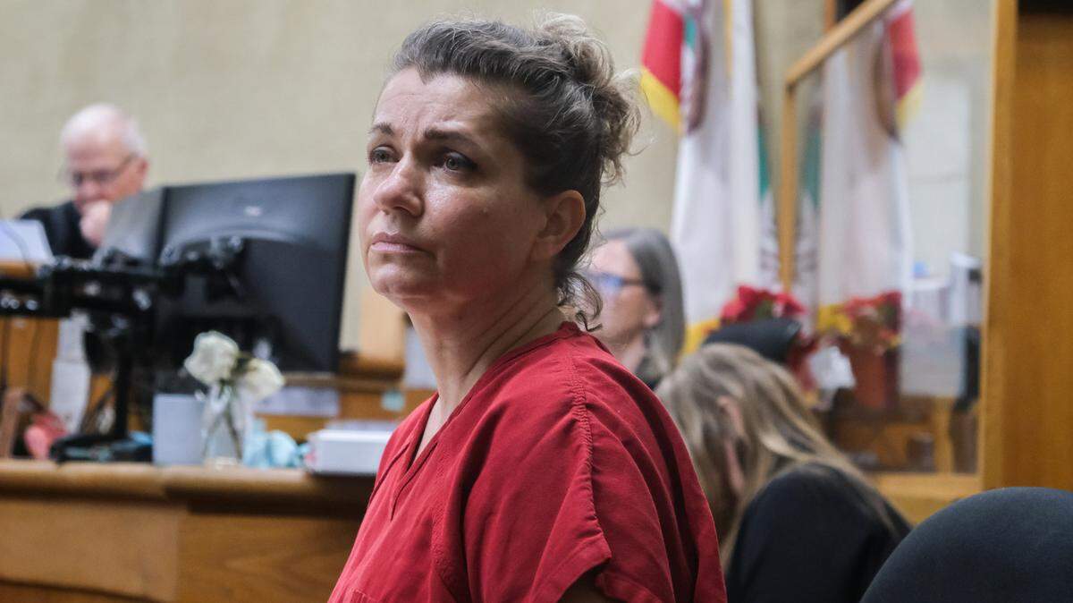 Brandi Turner listens to the victim impact statements given by Quinn Hall’s parents during her sentencing hearing on March 29, 2024. Turner pleaded no contest to voluntary manslaughter after admitting to selling Hall the fentanyl that killed him in an overdose on Oct. 26, 2024.