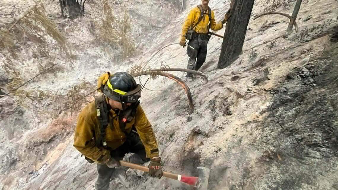 Containment on Plaskett Fire nears 50% as crews make progress in Big Sur