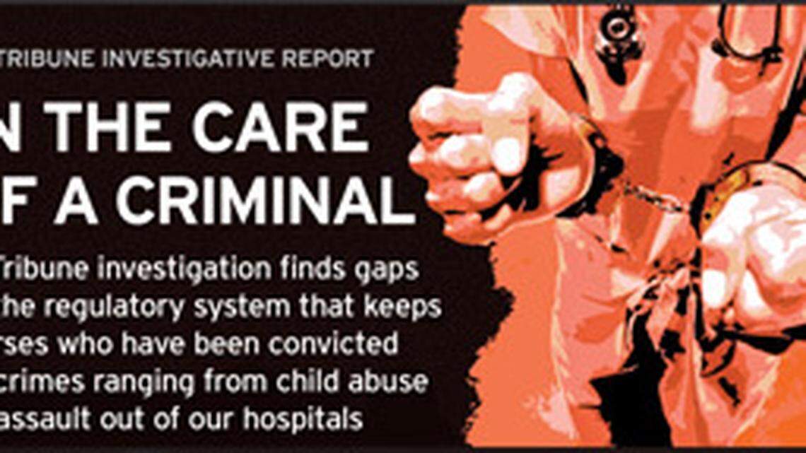In the care of a criminal