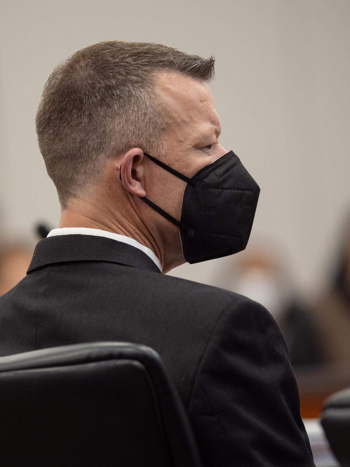 Paul Flores at Monterey County Superior Court in Salinas. He is on trial for the 1996 murder of Kristin Smart.
