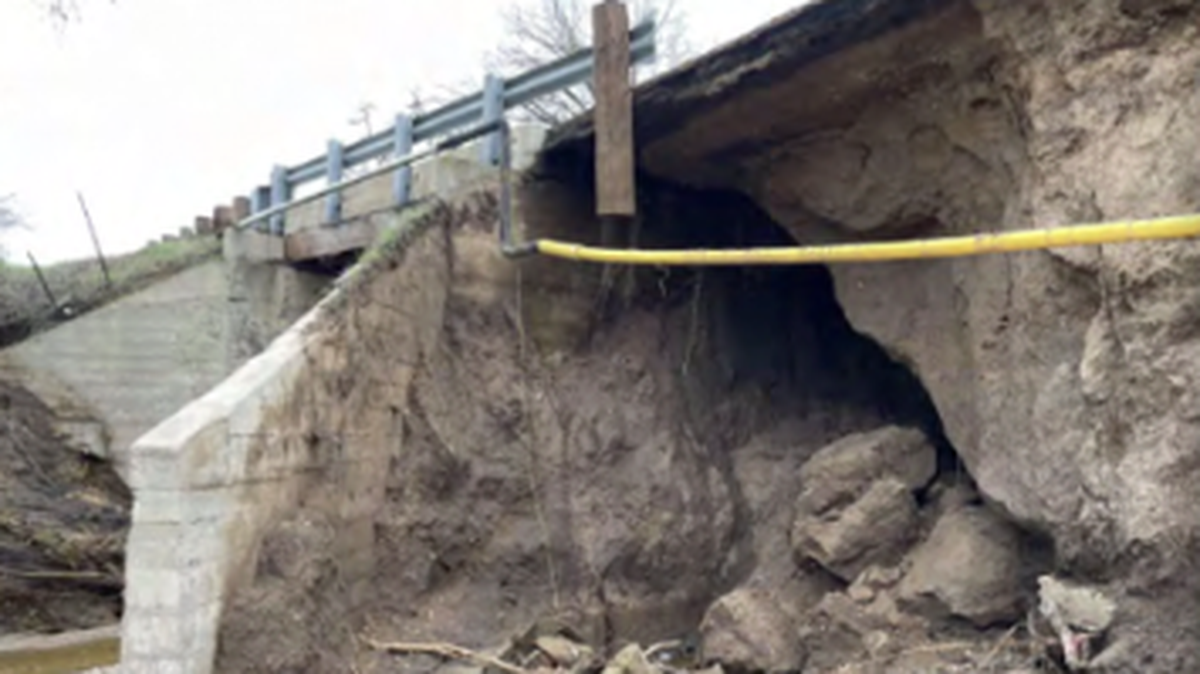 Quail Creek Bridge on Creston Road in Paso Robles sustained major damage in the 2023 winter storms. The bridge is scheduled to be repaired starting June 1, 2026, with traffic delays expected through Sept. 4.