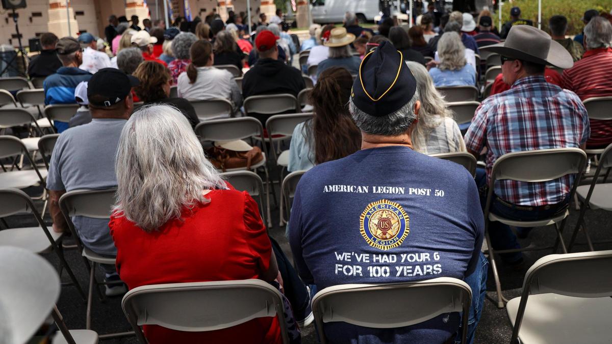 About 250 people gathered at the Paso Robles District Cemetery on Memorial Day to honor fallen service members May 26, 2025.