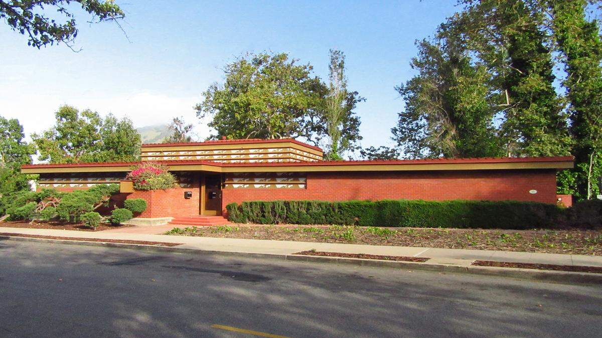 Frank Lloyd Wright's Kundert Medical Clinic at 1106 Pacific St. in San Luis Obispo.