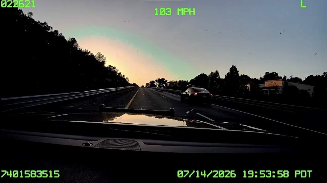 ‘You could have killed somebody.’ Video shows 110-mph chase on SLO County highway