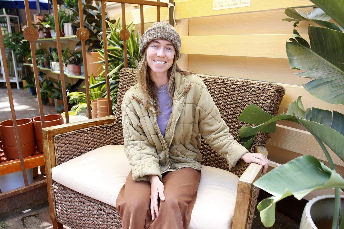Samantha Huntley owns Understory Plant Shop. The shop opened in downtown San Luis Obispo, California as part of Huntley’s interior plant design business Happy Plant Company.