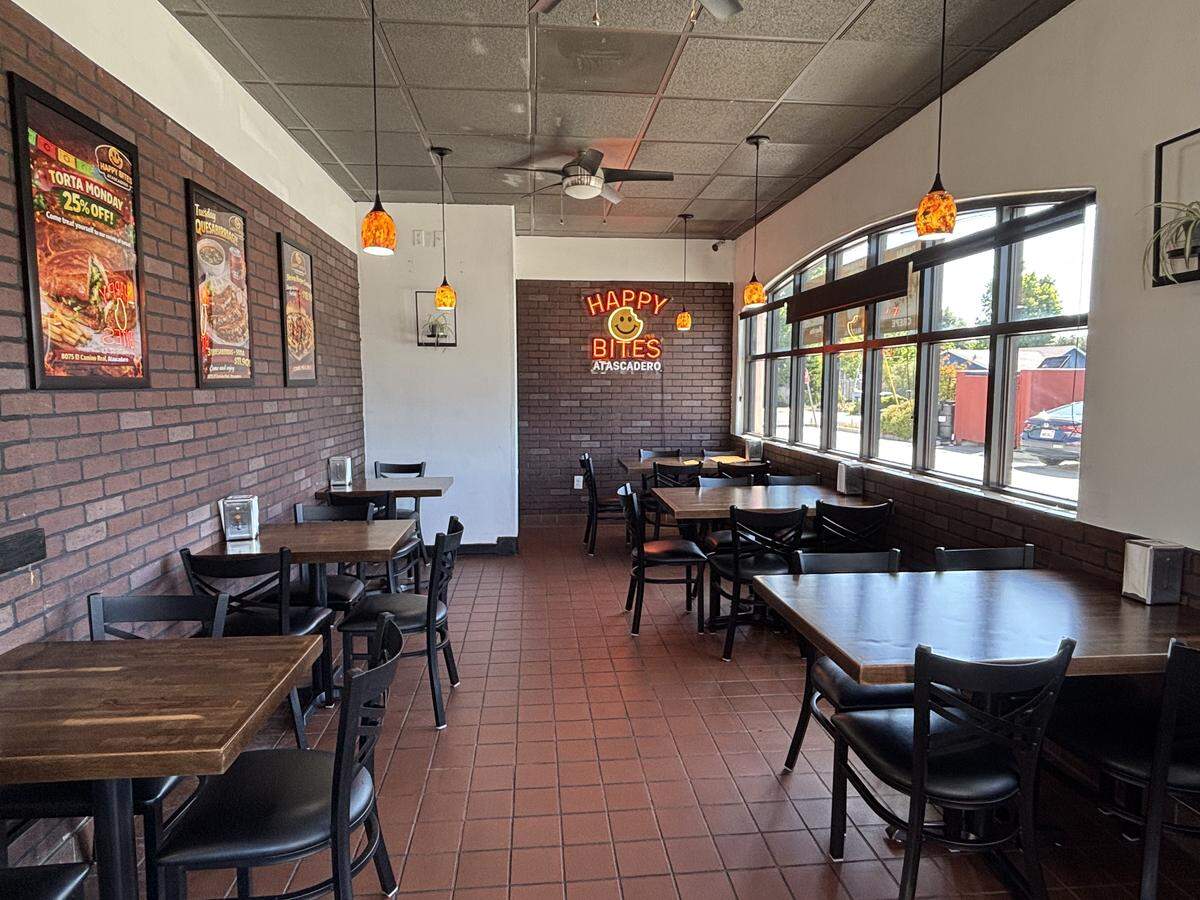 Happy Bites at 8075 El Camino Real in Atascadero is named after the owners’ son, whose first phrase was “happy bites.”