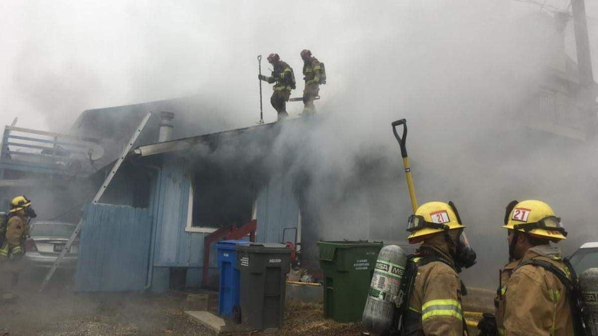 Crews responded to a structure fire in the 400 block of Jamaica Street in Morro Bay, California, on Saturday, according to the Morro Bay Fire Department.
