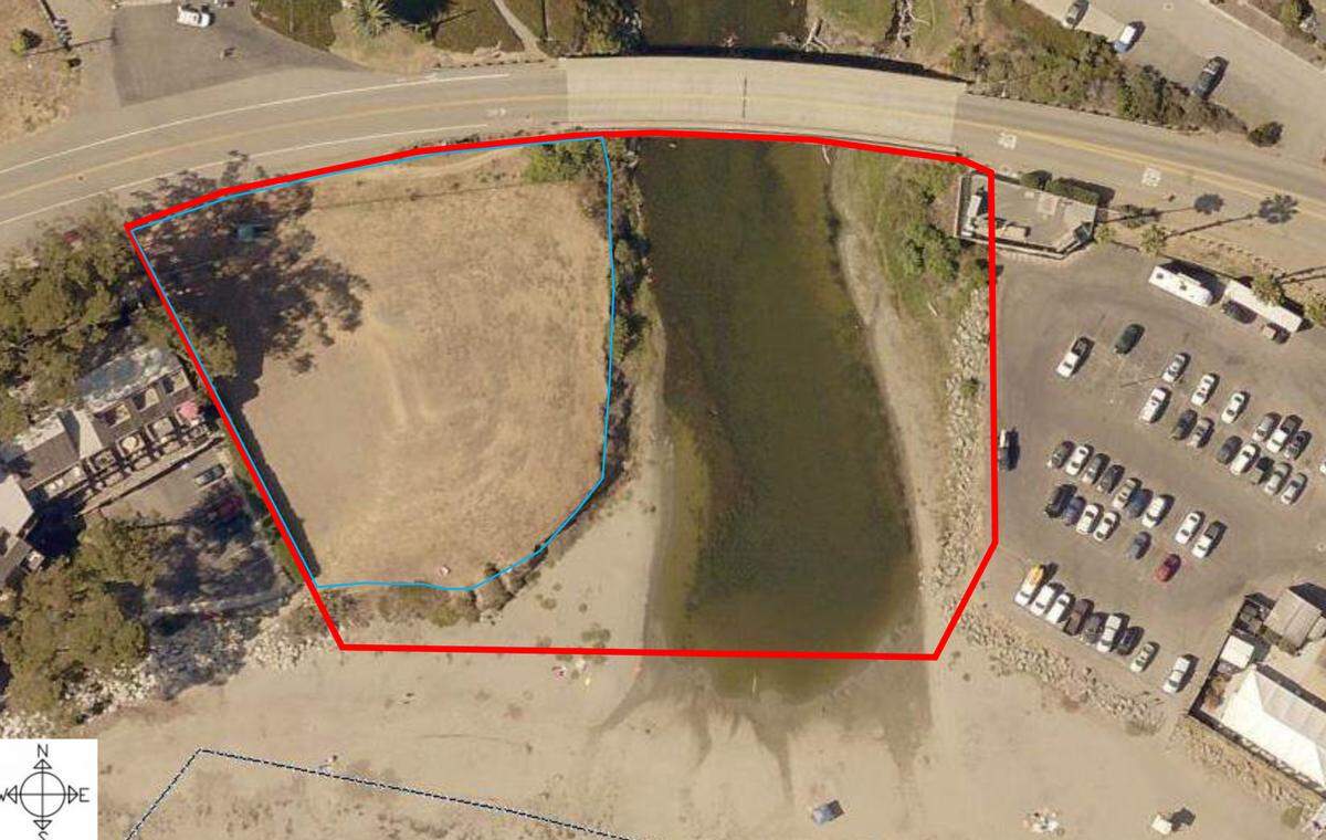 A boutique resort hotel proposed in Cayucos would be located on North Oceano Avenue, just north of the creek and pier.