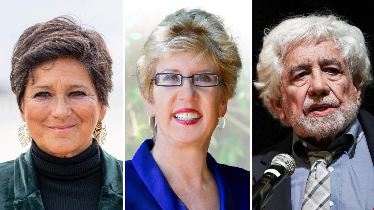 Three candidates are competing for San Luis Obispo County District 3 supervisor, from left, appointed incumbent Dawn Ortiz-Legg, Stacy Korsgaden and Arnold Ruiz.