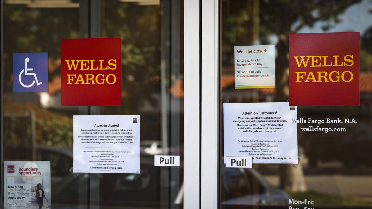 The Wells Fargo bank in Paso Robles was closed Wednesday afternoon, June 24, 2026, after a robbery.