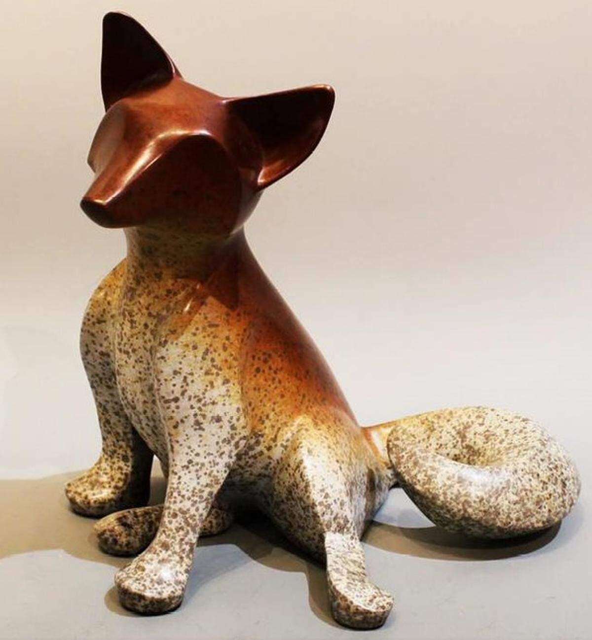 A depiction of what the bronze Foxy memorial in the Village of Arroyo Grande could look like. The statue will be placed in a tree planter in Centennial Park.