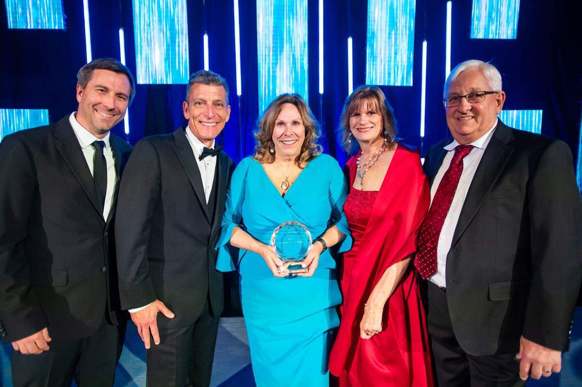 The San Luis Obispo Chamber of Commerce named Geri LaChance 2025 citizen of the year on Jan. 17, 2026.