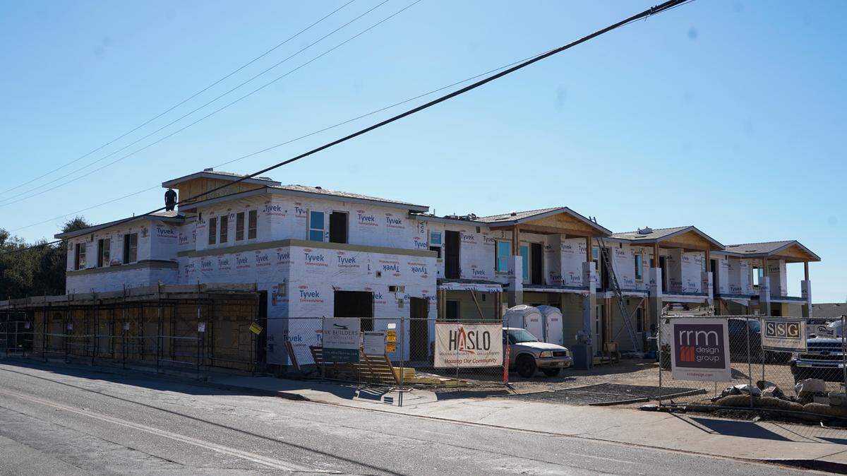 Shell Beach Senior Apartments, a 25-unit affordable housing complex, is under construction in Shell Beach. HASLO executive director Scott Collins said it will address a critical need in San Luis Obispo County housing while offering coastal views.