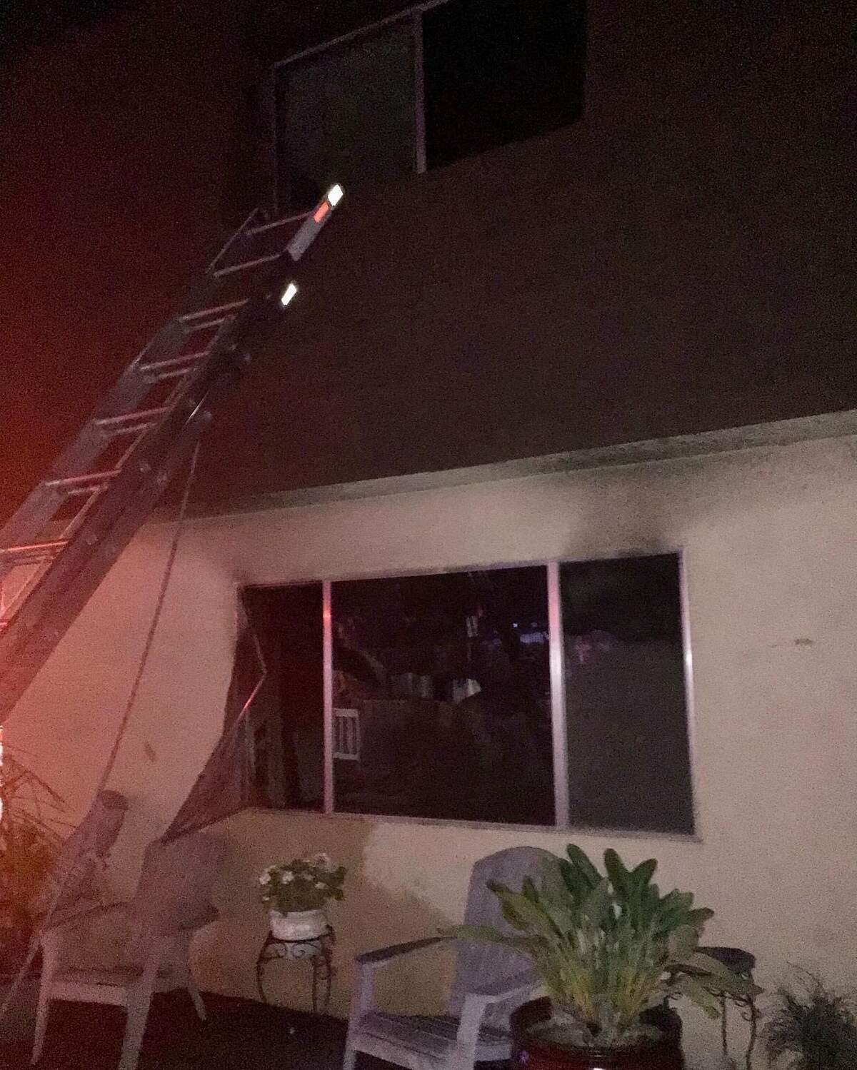 One person died in an apartment fire in Arroyo Grande on Feb. 15, 2022.