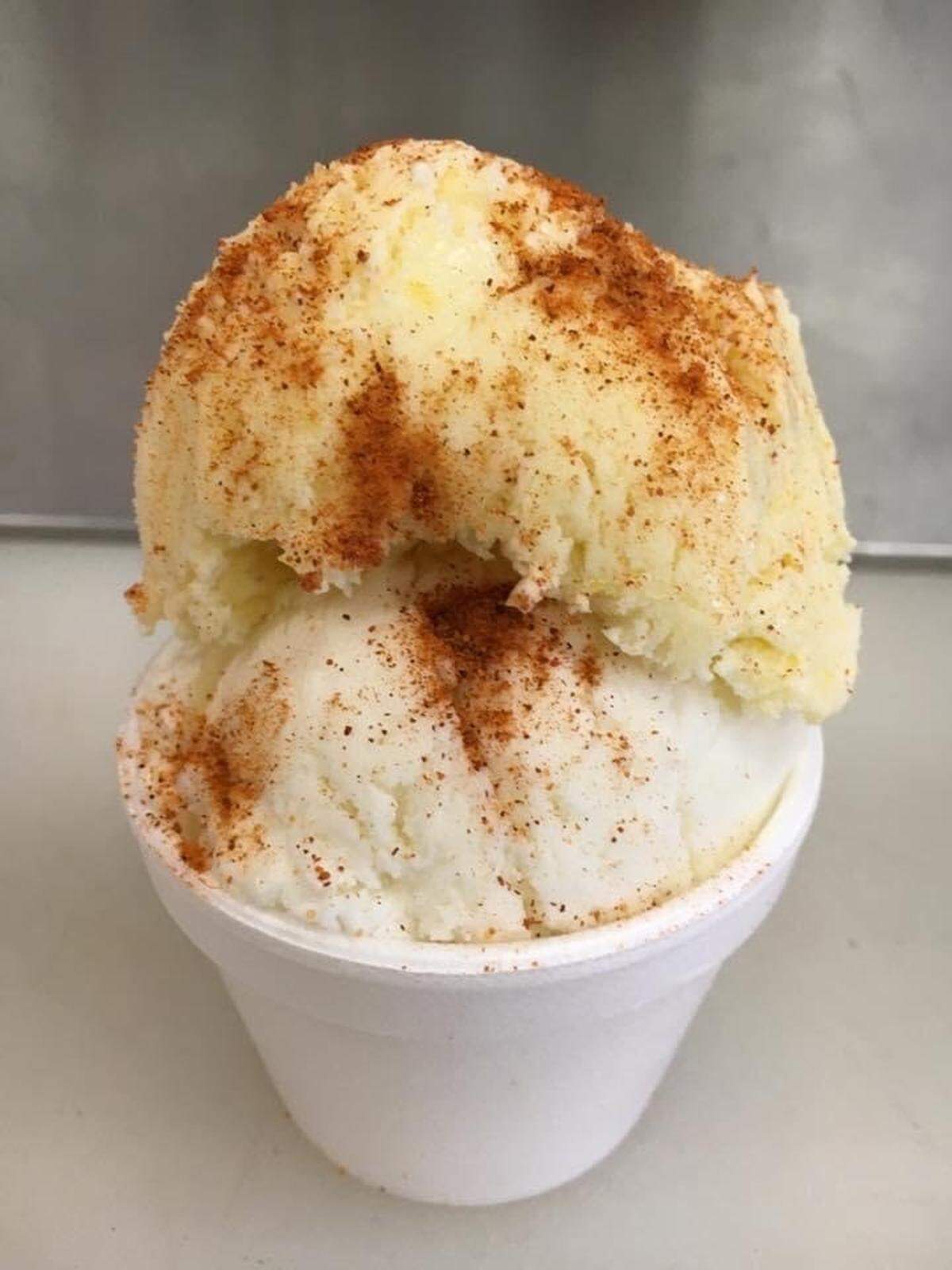 Ice Cream Shop La Michoacana will suggest adding a sprinkle of chili powder to its sweet corn and queso fresco ice creams to create a Mexican corn on the cob but in ice cream form. The business plans to open in Atascadero in early 2022.