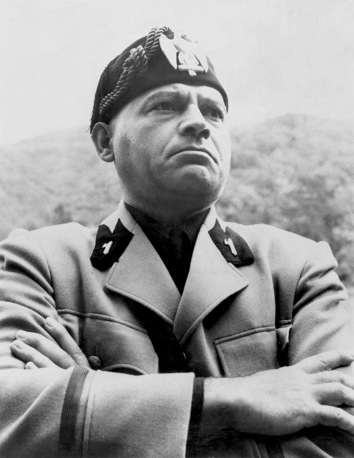 Cambria resident Nehemiah Persoff appears as Benito Mussolini in TV’s “Playhouse 90” in 1959.