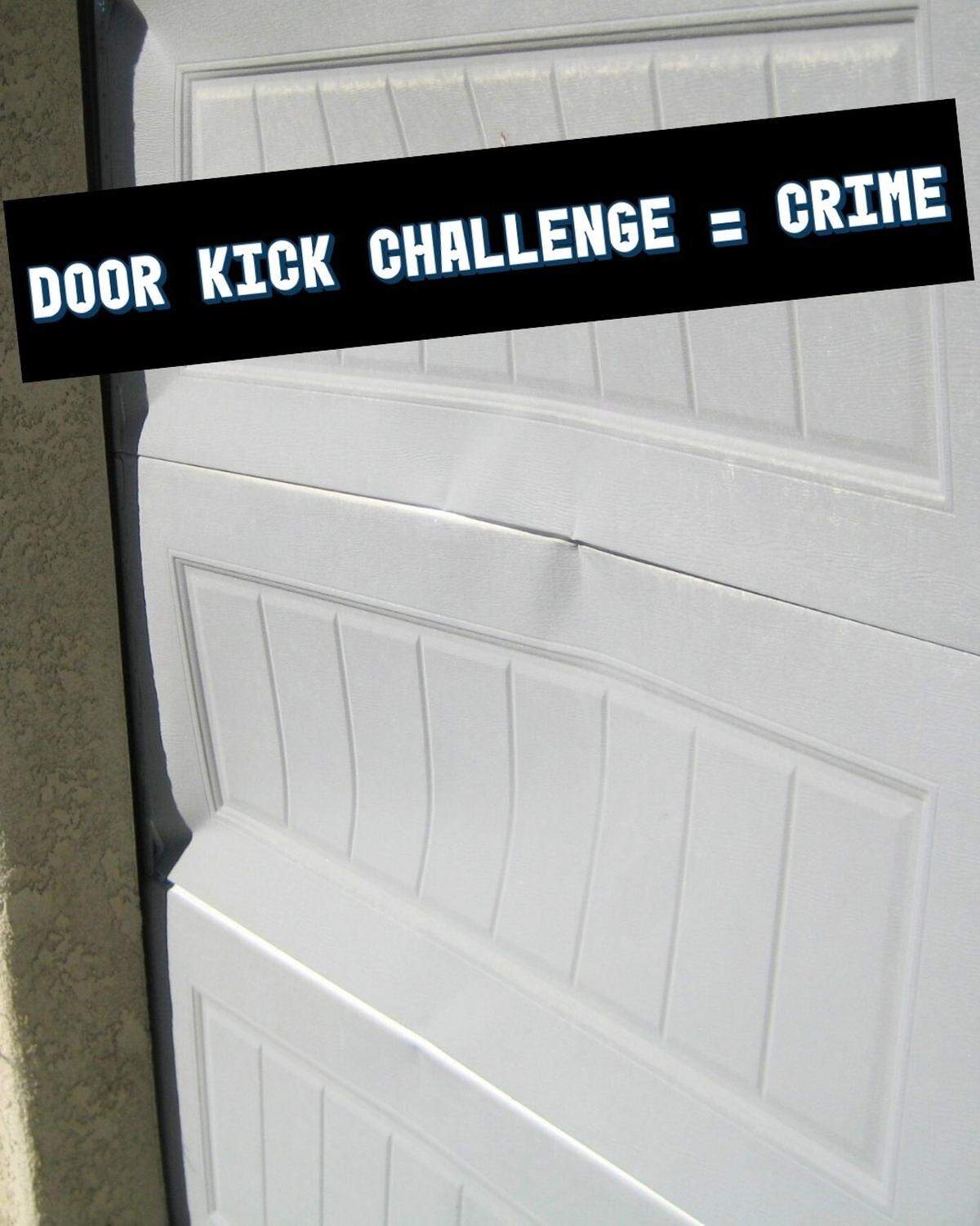 The San Luis Obispo County Sheriff’s Office condemned a recent social media trend called the “Door Kick Challenge” affecting Templeton residents on Tuesday, Aug. 19, 2025.