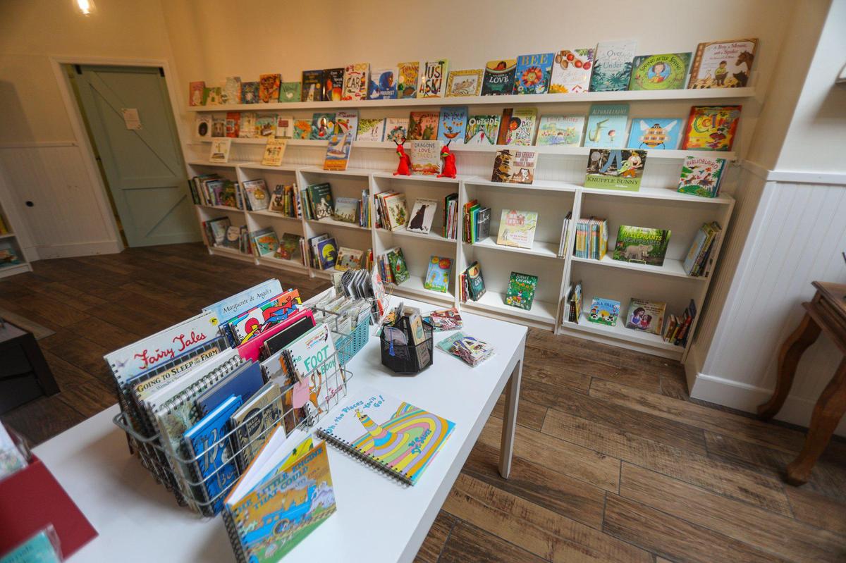 Monarch Books in the Arroyo Grande Village has 3,000 titles in stock. Half the shop is devoted to adult books and the other half to kid lit.