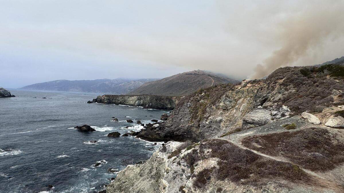 Containment keeps improving on one fire in Big Sur — but not the other. Why?