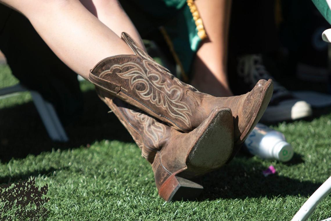 Cal Poly kicked off graduation weekend with three ceremonies on June 15, 2024. The university expects to celebrate more than 6,300 graduates throughout the weekend. Interesting footwear.